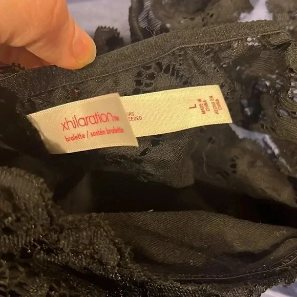 NWOT Push-up bralette Large / E41 - Picture 2 of 2